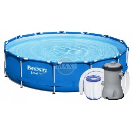 Bestway 56679 baseino rėmas 305x76 siurblio filtro kilimėlis