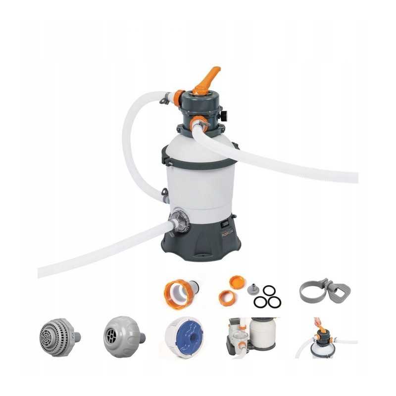 Filtravimo siurblys smėlio siurblys baseinui 3028 lh bestway 58515