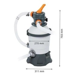 Bestway 58515 smėlio siurblys smėlio filtras 3028l h
