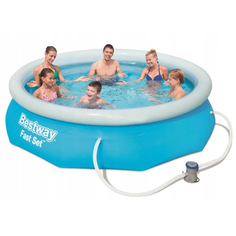 Išsiplėtimo baseinas su siurbliu bestway 57274 366x76cm