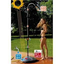 Saulės sodo dušas saulėtas standartinis gf 5518 turistinis dušas