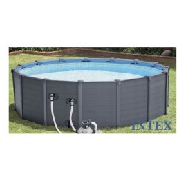 Intex 11491 brezentinis uždangalas raudonmedžio plokščių baseinui 478 cm