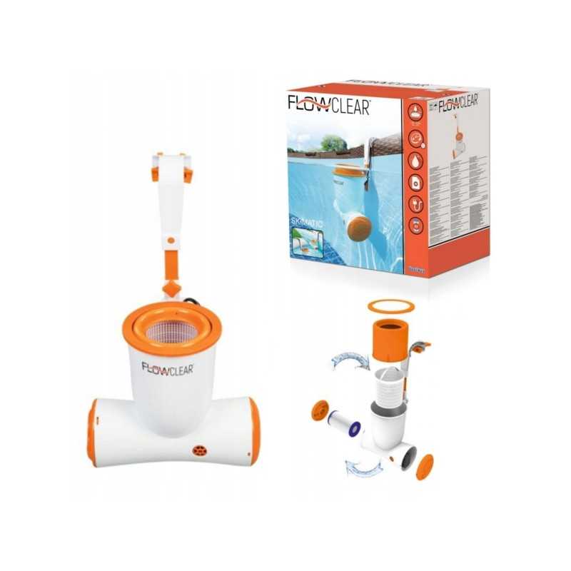 Baseino siurblys su skimerio filtru 58462 bestway