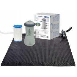 Saulės vandens šildytuvas, intex 3785l filtro siurblys