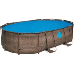 Saulės folijos kilimėlis tinka bestway 56716 baseinui