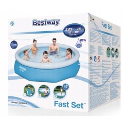 Bestway išplečiamas sodo baseinas 10 pėdų 305x76