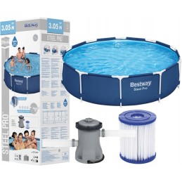 Karkasinis baseino siurblys 305x76 bestway siurblys 56679