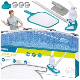 Profesionalus dulkių siurblys baseino valymui 279cm Aquaclear Bestway 58234
