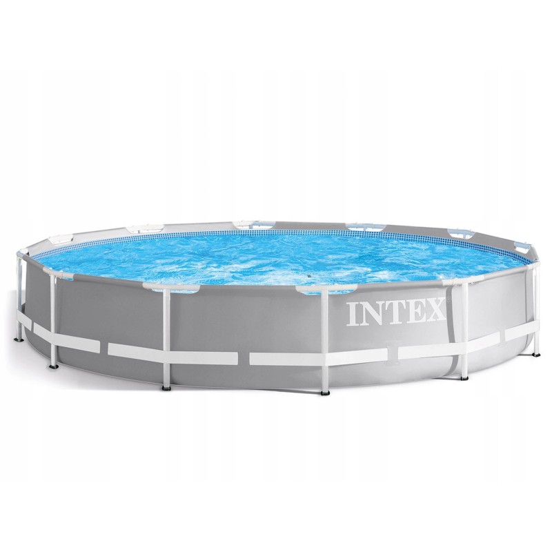 Round frame garden pool prism 305 x 76 cm