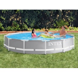 Round frame garden pool prism 305 x 76 cm
