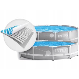 Round frame garden pool prism 305 x 76 cm