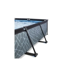 Išėjimo sodo karkasinis baseinas su siurbliu 300x200x65