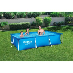 Bestway taisnstūra karkasa baseins 300 x 201 cm