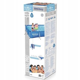 Bestway ristkülikukujuline aiabassein lastele, suur, 300x201 cm