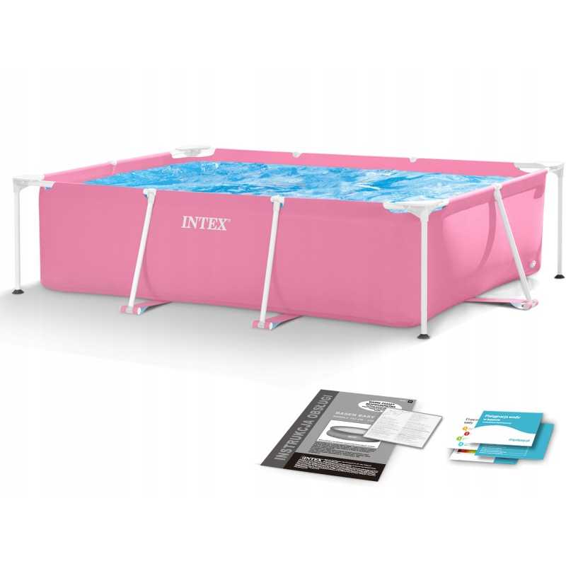 Plieninis sodo baseinas 220x150cm intex 28266