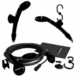 nešiojamas turistinis dušas