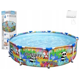 Sodo rėmo baseinas 274x66 bestway 4in1 komplektas