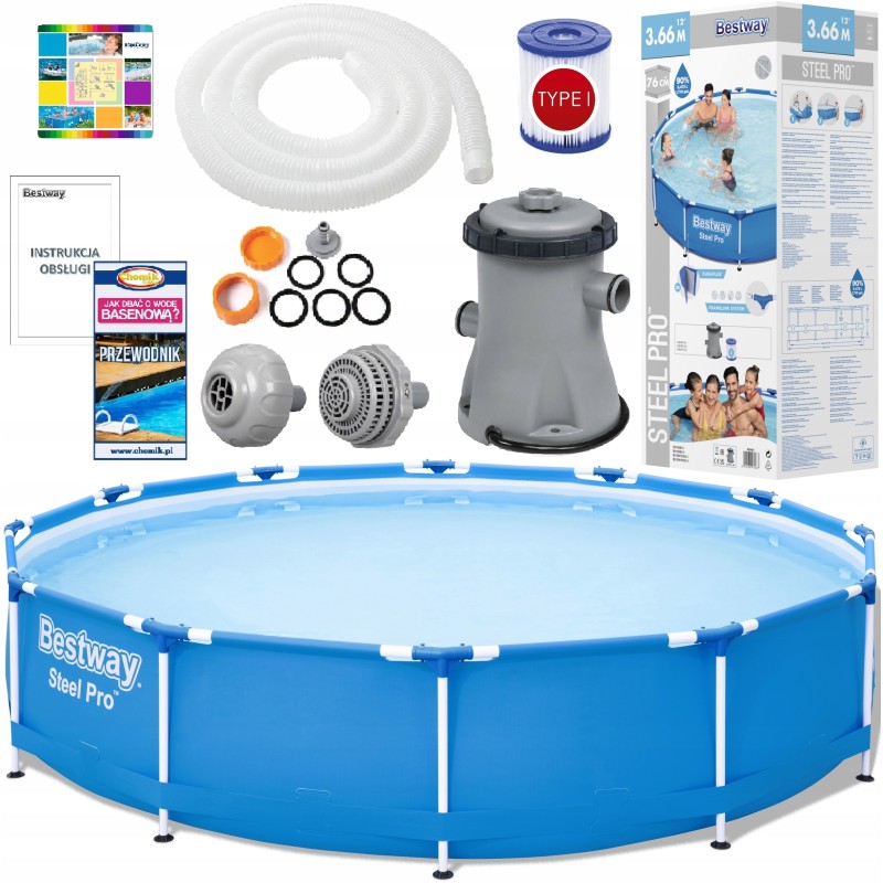 Bestway sodo rėmo baseinas 366x76 56681