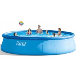 Intex Easy Set 5 5m baseino dengiamoji folija