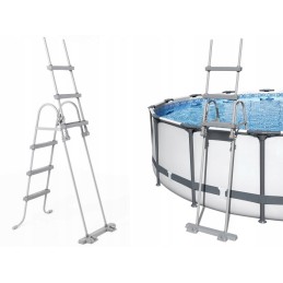 Saugos kopėčios baseinams 107cm bestway 58330