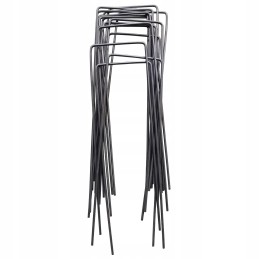 Metaliniai smeigtukai įvairių tipų agrotekstilei, agrotekstilei ir geotekstilei tvirtinti prie žemės, taip pat smeigtukai kurmių