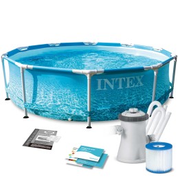 Frame pool pump 305x76 intex 28208 3in1