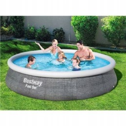 Bestway bestway baseinas, greitas, apvalus 396x84 cm