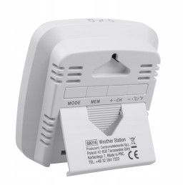 Meteorologinė stotis su plaukiojančiu baseino termometru Bydgoščiuje