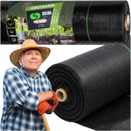 Agrotekstilė 80g 0,8x100m juodas UV agrotekstilės kilimėlis nuo piktžolių