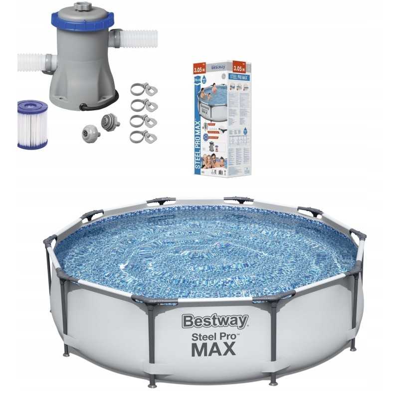 56408 rėmo sodo baseinas 305x76 cm šeimos bestway