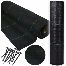 Tvirtas kilimėlis nuo piktžolių, agrotekstilė, 1,1x100m, 70g