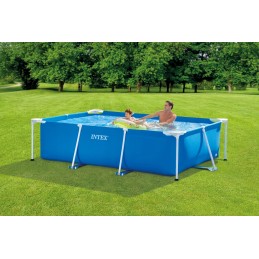 Plieninis sodo baseinas 260x160x65 cm 28271 intex