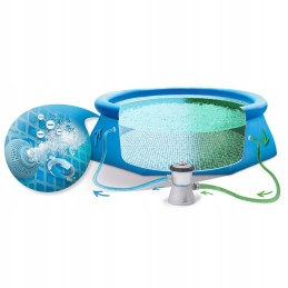 Sodo baseino išplėtimo rinkinys 3in1 su siurbliu
