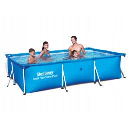 Tērauda dārza baseins 300x201x66 bestway 56404