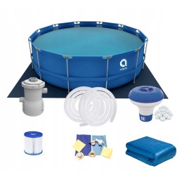 Sodo baseinas 19 in 1, rėmas, 305x76, nemokamas siurblys