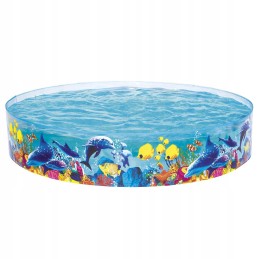 Išplečiamasis sodo baseinas vaikams 244 x 46 cm bestway 55031