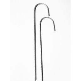 Smeigtukai, kaiščiai, inkarai agrotekstilei tvirtinti, agrotekstilė, 500 vnt, 25 cm, cinkuoti, cinkuoti