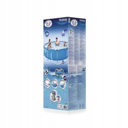 Plieninis sodo baseinas 305 cm x 76 cm bestway 56