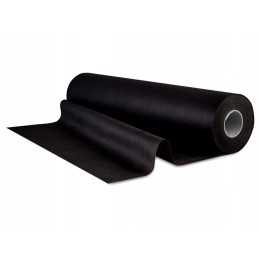 Agrotekstilė, juodas nuo piktžolių mulčiavimo neaustinis audinys, 1,6 x 1 m per metrą