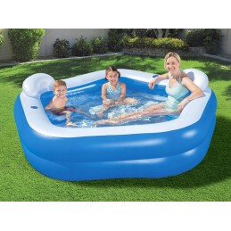 Bestway pripučiamas baseinas 213 x 206 x 69 cm 54153