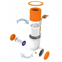 Bestway skimatic skimerio filtro siurblys 58462