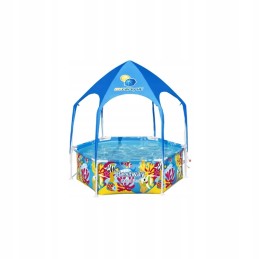 Karkasinis baseinas 183x51 purslų šešėlyje bestway