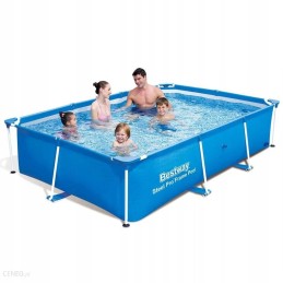 Plieninis sodo baseinas 300 cm x 201 cm x 66 cm b