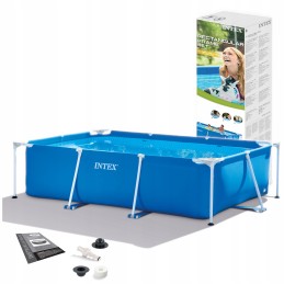 Stačiakampis sodo baseinas 300x200x75cm intex 28272