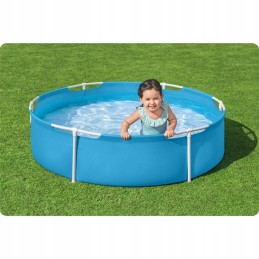 Apvalaus rėmo baseinas vaikams 152 x 38 cm bestway 56283