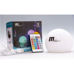 plaukiojanti lempa sūkurinei voniai SPA mspa baseinas vandeniui atsparus usb nuotolinio valdymo pultas LED rgb