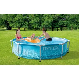 Ocean frame pool with pump 305x76 cm garden