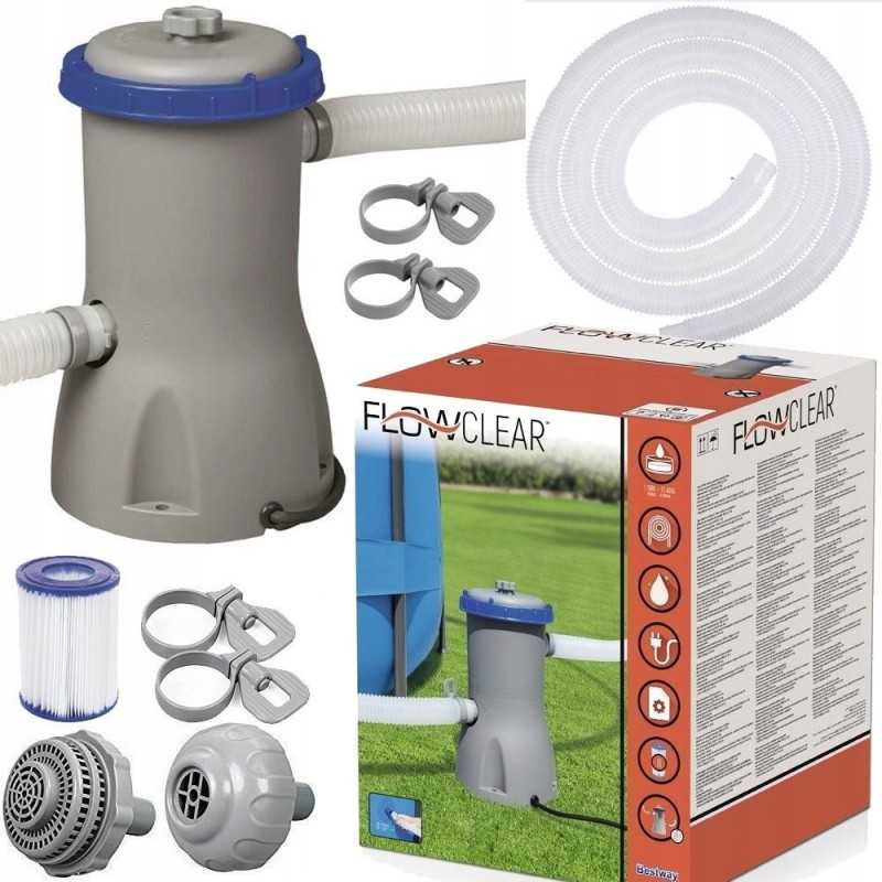 Stiprus baseino filtro siurblys 3028 lh bestway 58386