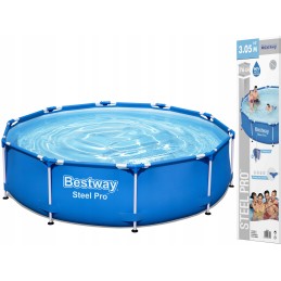 Bestway karkasinis baseinas 305x76 cm 10 pėdų sodo šeimos šeima