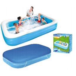 Sodo baseinas yra padengtas Bestway, didelis, 305x183x56